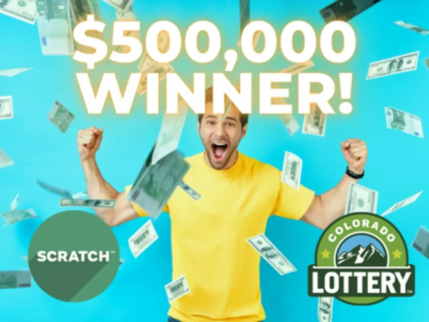 Chris R. 赢得了10美元刮刮乐的50万美元大奖！